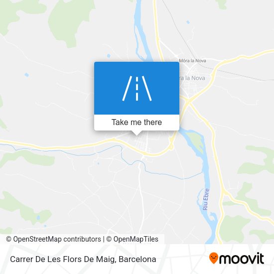 Carrer De Les Flors De Maig map