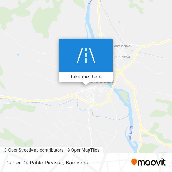 Carrer De Pablo Picasso map
