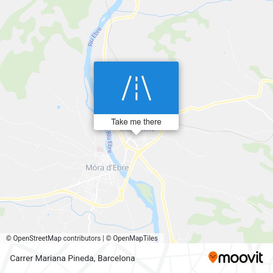 Carrer Mariana Pineda map