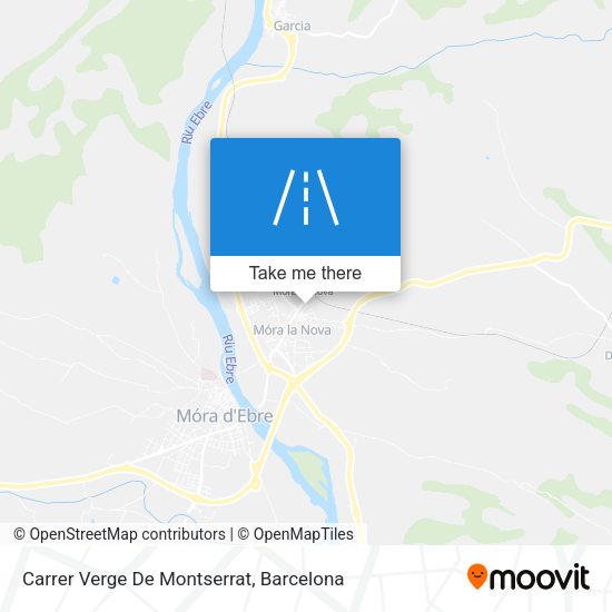 Carrer Verge De Montserrat map