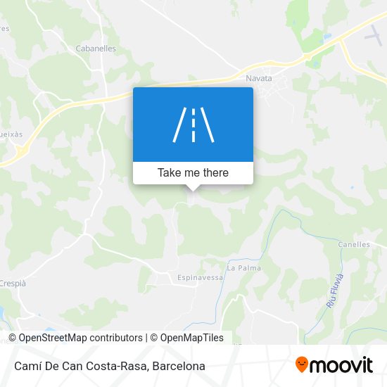 Camí De Can Costa-Rasa map