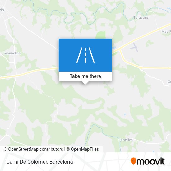 Camí De Colomer map