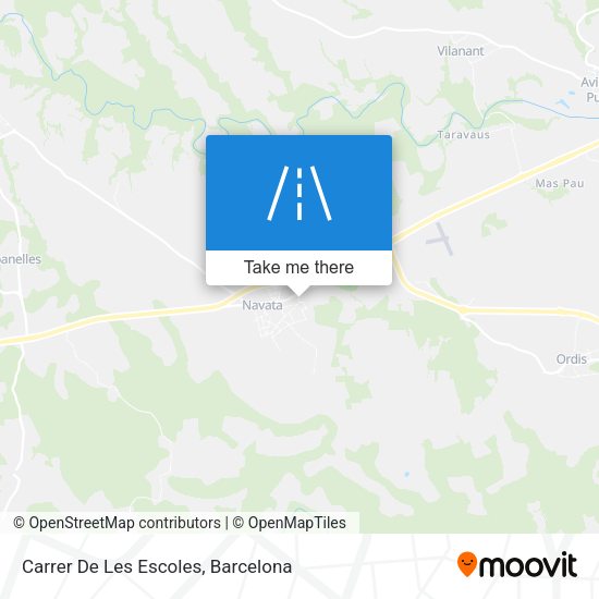 Carrer De Les Escoles map