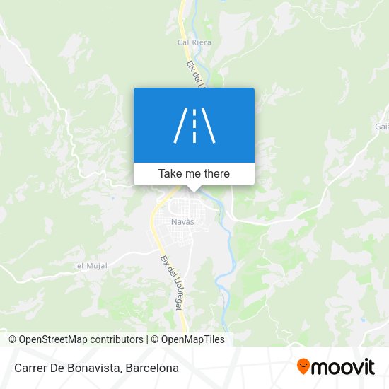 Carrer De Bonavista map