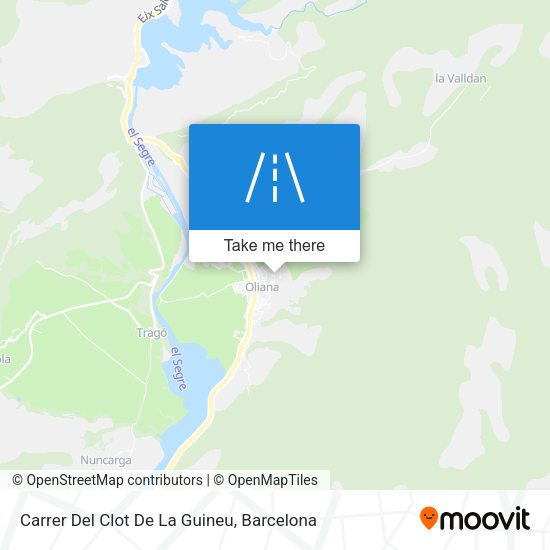 Carrer Del Clot De La Guineu map