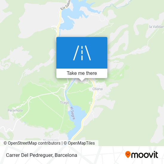 Carrer Del Pedreguer map