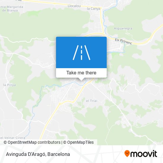 Avinguda D'Aragó map