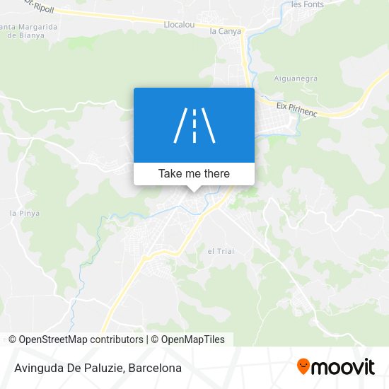 Avinguda De Paluzie map