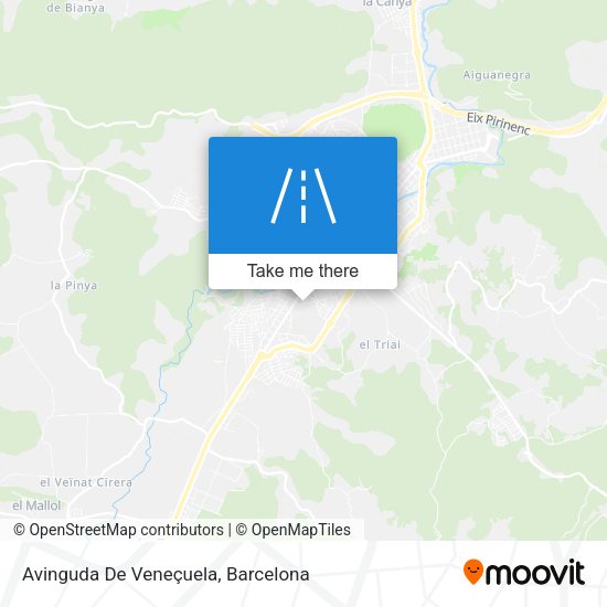 Avinguda De Veneçuela map