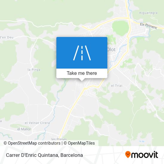 Carrer D'Enric Quintana map