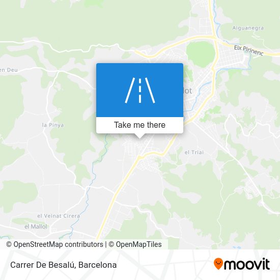 How to get to Carrer De Besalú, Olot by bus?