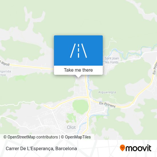 Carrer De L'Esperança map