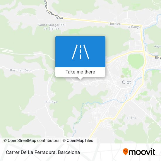 Carrer De La Ferradura map