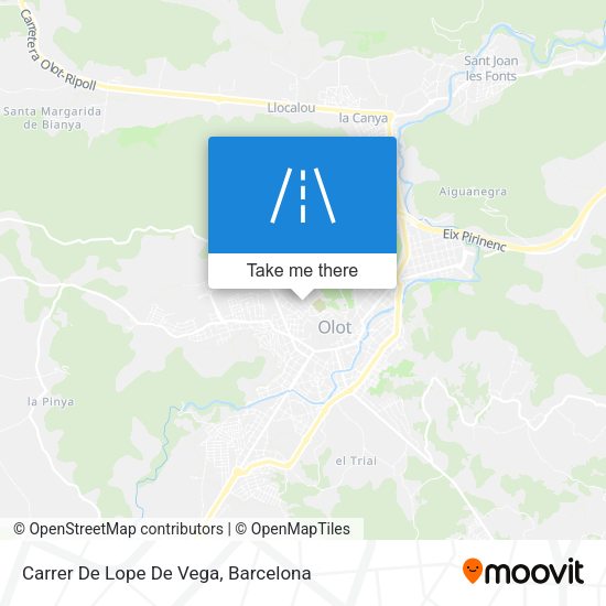 Carrer De Lope De Vega map