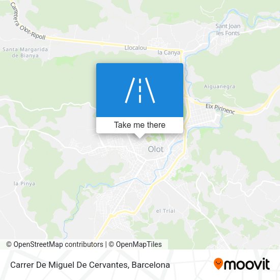 Carrer De Miguel De Cervantes map