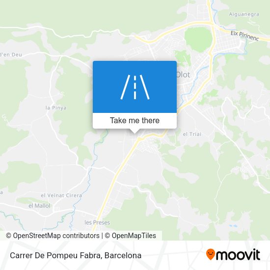 Carrer De Pompeu Fabra map