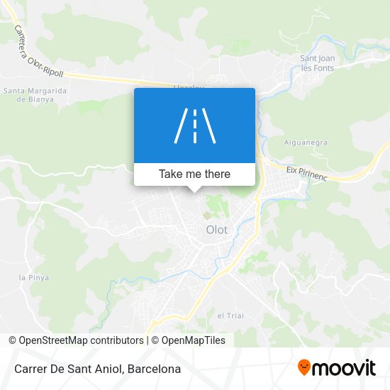 Carrer De Sant Aniol map