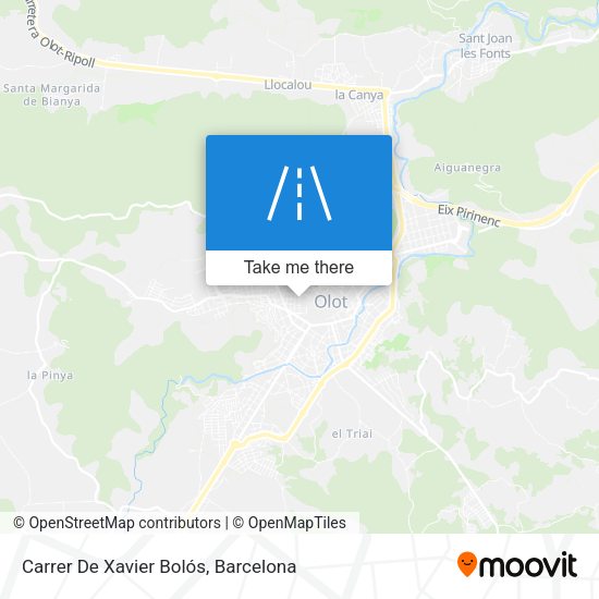 Carrer De Xavier Bolós map