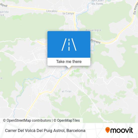 Carrer Del Volcà Del Puig Astrol map