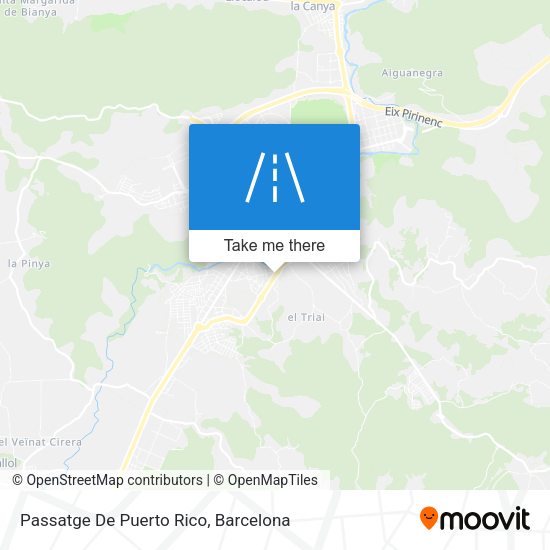 Passatge De Puerto Rico map