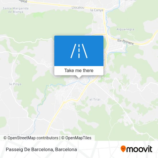 Passeig De Barcelona map