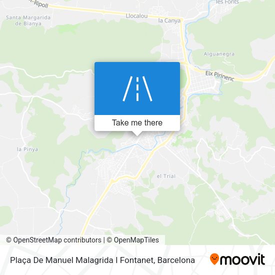 Plaça De Manuel Malagrida I Fontanet map