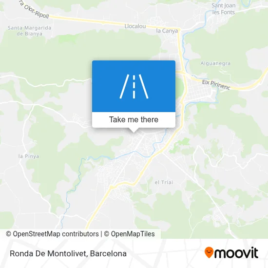 Ronda De Montolivet map