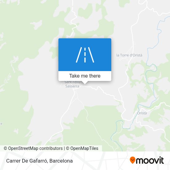 Carrer De Gafarró map