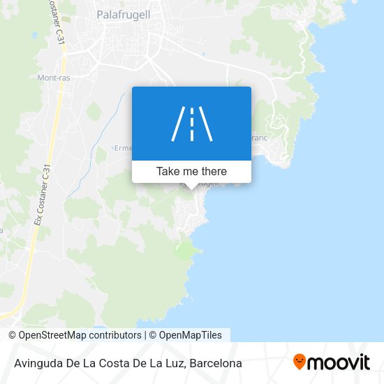 Avinguda De La Costa De La Luz map