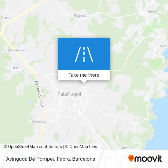 Avinguda De Pompeu Fabra map