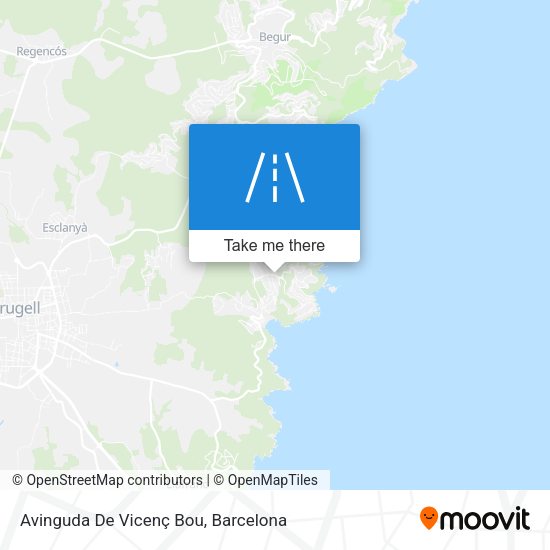 Avinguda De Vicenç Bou map