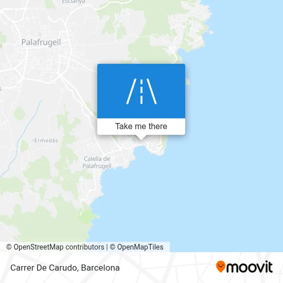 Carrer De Carudo map