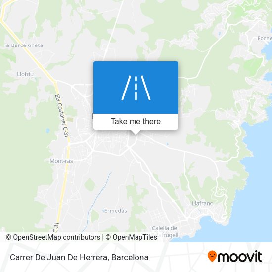 Carrer De Juan De Herrera map