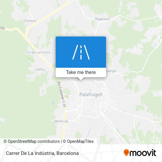 Carrer De La Indústria map