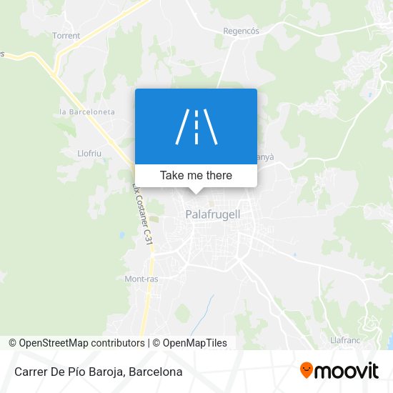 Carrer De Pío Baroja map