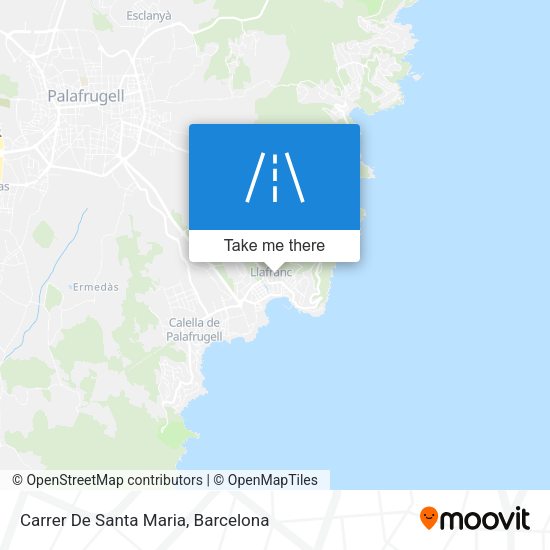 Carrer De Santa Maria map
