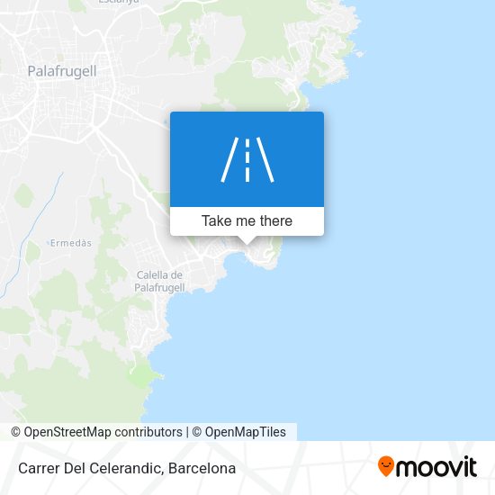 Carrer Del Celerandic map