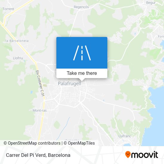 Carrer Del Pi Verd map