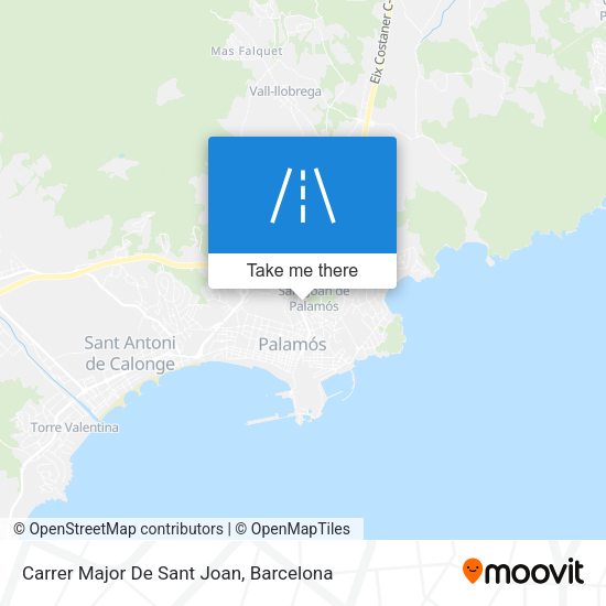 Carrer Major De Sant Joan map
