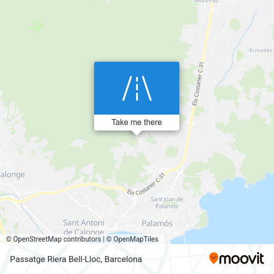 Passatge Riera Bell-Lloc map