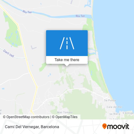 Camí Del Vernegar map