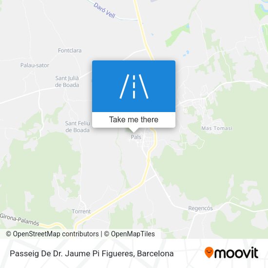 Passeig De Dr. Jaume Pi Figueres map