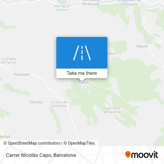 Carrer Nicolàs Capo map