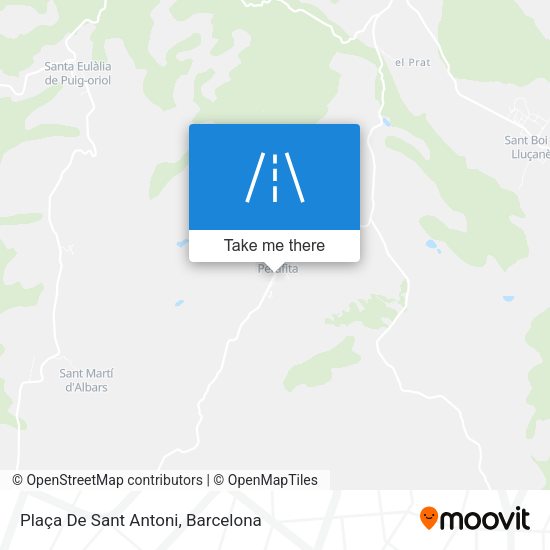 Plaça De Sant Antoni map
