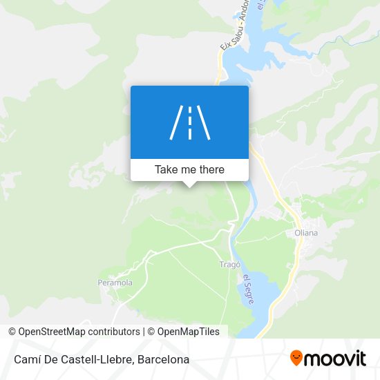 Camí De Castell-Llebre map