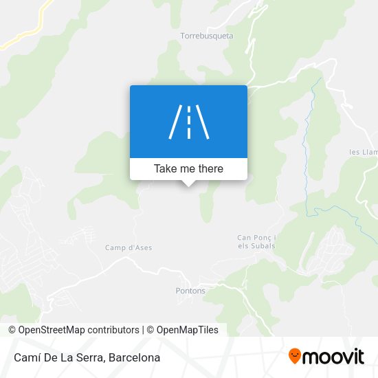 Camí De La Serra map