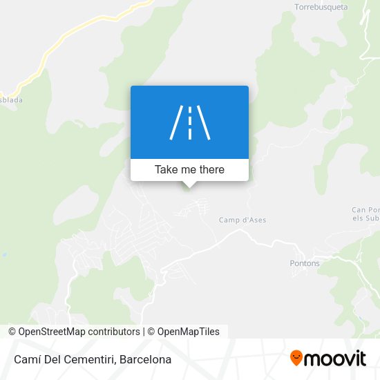 Camí Del Cementiri map