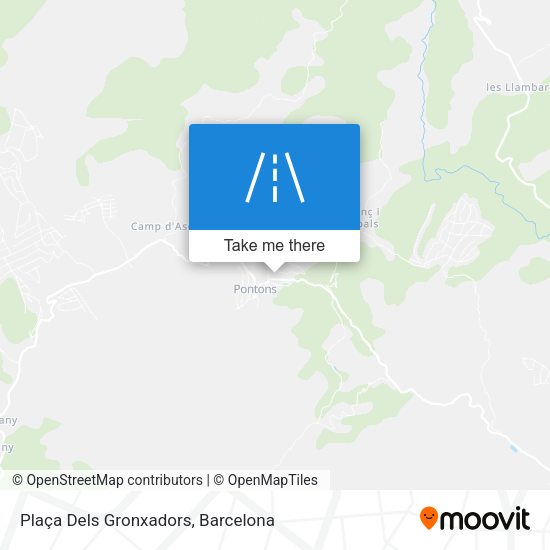 Plaça Dels Gronxadors map