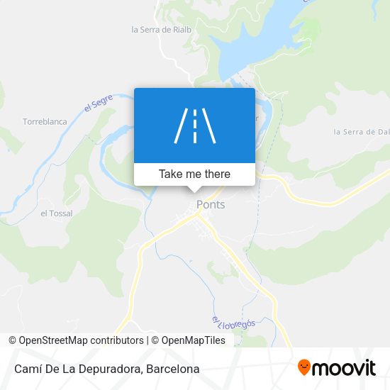 Camí De La Depuradora map