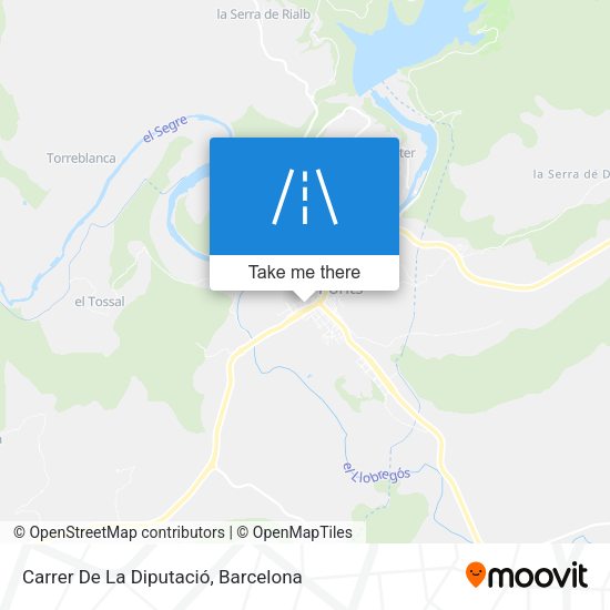 Carrer De La Diputació map